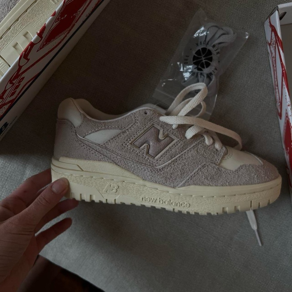 Aime Leon Dore x New Balance 550 Gray Suede